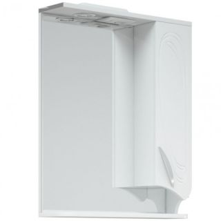 Зеркало-шкаф с подсветкой Corozo Кентис 60см белый SD-00000288